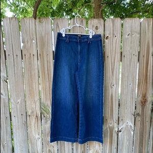 Paige wide leg jeans